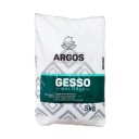 Gesso Branco - Saco 5kg - Multiuso Secagem Rápida Argos