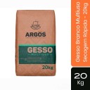 Gesso Branco - Saco 20kg - Multiuso Secagem Rápida Argos