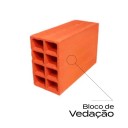 Bloco Cerâmico 11,5x19x29cm - Cer Nova Conquista de Tatui