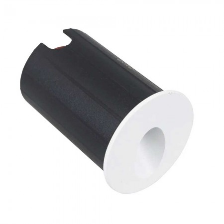 Balizador Embutido Gota Redondo Branco - 2W IP65 Bivolt  - 3.000K