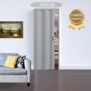Porta Sanfonada de PVC - 210x85cm - Cor Cinza Permatti