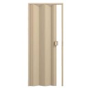 Porta Sanfonada de PVC - 210x85cm - Cor Bege Permatti