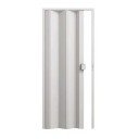 Porta Sanfonada de PVC - 210x60cm - Cor Branco Permatti
