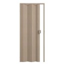 Porta Sanfonada de PVC - 210x85cm - Cor Bege Marmorizado Permatti