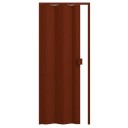 Porta Sanfonada de PVC - 210x85cm - Cor Mogno Permatti