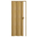 Porta Sanfonada de PVC - 210x97cm - Cor Cerejeira Madeira Permatti