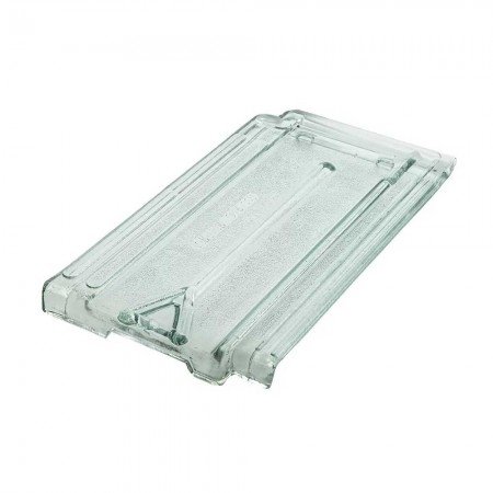 Telha de Vidro Francesa Carioca Texturizada - 42x24cm Translúcida Ibravir