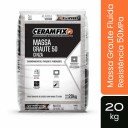Argamassa Graute 20kg - 50MPa - Interno e Externo Argamassa Pronta Fluida Ceramfix