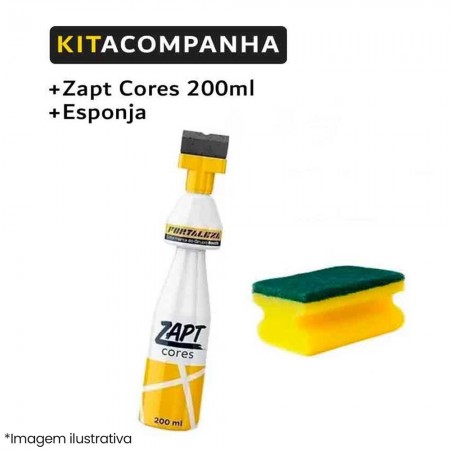 Tinta Para Rejunte Zapt - Cor Branco - 200ml - Fortaleza