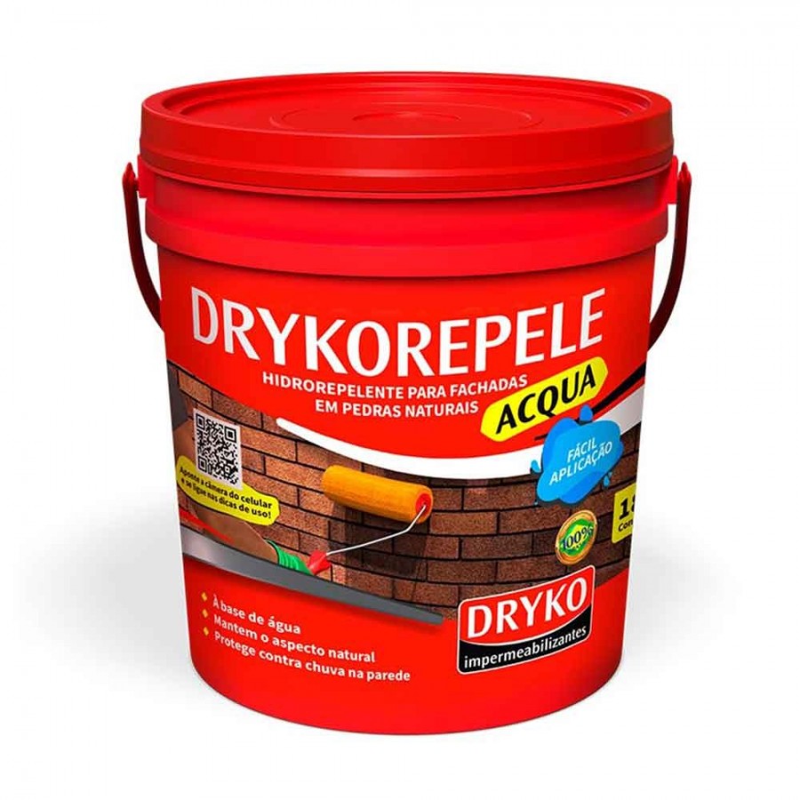 Hidrorrepelente Drykorepele Acqua - 18L Balde Dryko