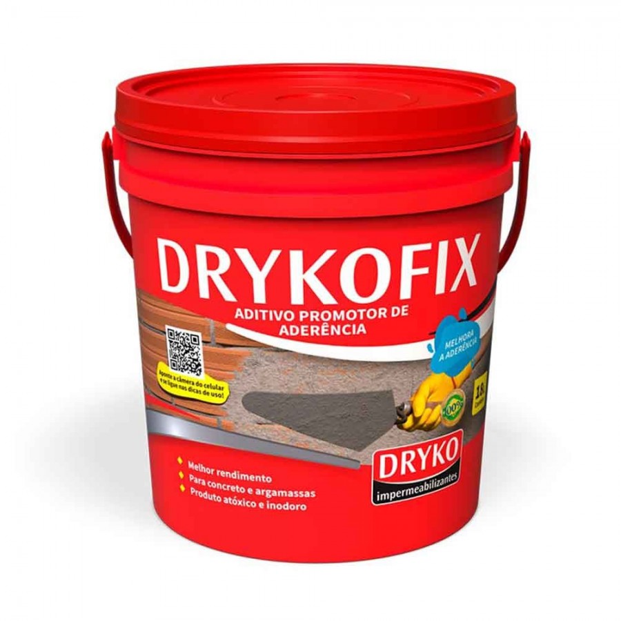 Adesivo para Chapisco Drykofix - 18L Balde - Dryko Item Similar ao Bianco