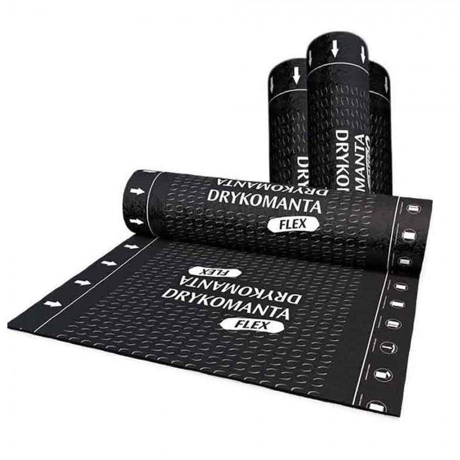 Manta Asfáltica Poliéster - 3mm TIPO II B - Rolo de 10m2 - Drykomanta