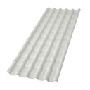 Telha de PVC Tipo Plan - 330x88cm - Cor Cinza Colonial Permatti