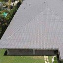 Telha de PVC Tipo Plan - 242x88cm - Cor Cinza Colonial Permatti