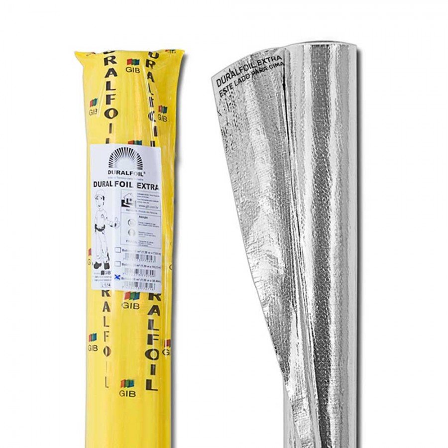 Manta Duralfoil Extra - 2 Faces - 10m² 1,30m x 7,7m - Subcobertura