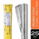 Manta Duralfoil Extra - 2 Faces - 25m² 1,30m x 19,2m - Subcobertura Super GIB