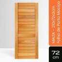 Porta Maciça Malta - 210x72x3cm - Tauari Natural Mapaf