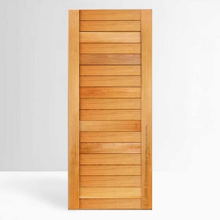 Porta Montada Malta - 215x89x12cm - Direita Tauari Natural Mapaf