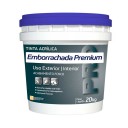Tinta Emborrachada - 20kg - Branco Fosco Premium Acrílica BruColor