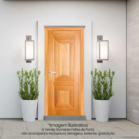 Porta Maciça Basalto - 210x62x3,2cm - Tauari Natural Mapaf