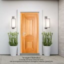Porta Maciça Basalto - 210x72x3,2cm - Tauari Natural Mapaf