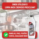 Limpa Inox Cremoso - 300ml - Garante Brilho e Limpeza ProClean