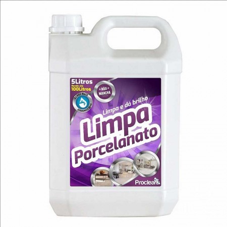 Limpa Porcelanato - 5 Litros - Limpador Concentrado de Alta Performance - ProClean
