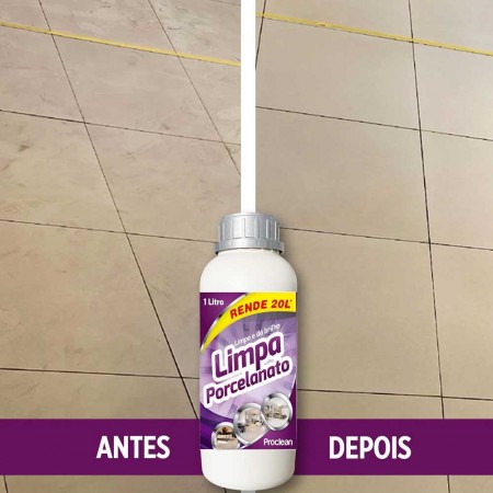 Limpa Porcelanato - 5 Litros - Limpador Concentrado de Alta Performance - ProClean