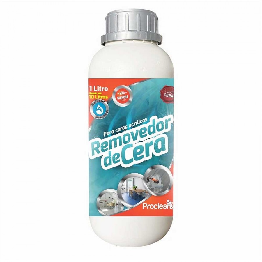 Removedor de Cera - 1 Litro - Produto Concentrado de Alta Performance - ProClean