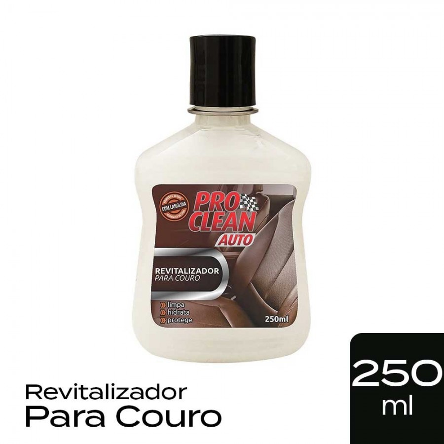 Revitalizador p/ Couro - 250ml - Máxima Hidratação e Limpeza ProClean