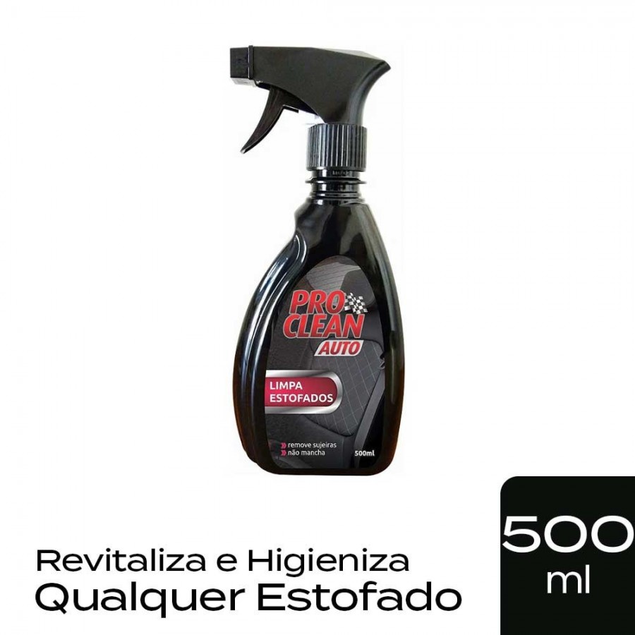 Limpa Estofado - 500ml - Revitaliza e Higieniza Estofados ProClean