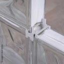 Espaçador para Bloco de Vidro 10mm - Pacote c/ 10 pçs - Ecolíder