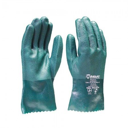 Luva de PVC Forrada 26cm - Linha Química Premium Imbat