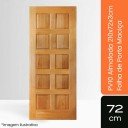 Porta Maciça PV10 - 210x72x3cm - Tauari Natural