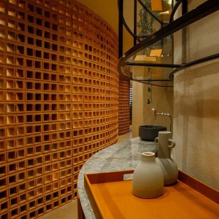 Tijolo Vazado Cobogó Rústico Quadrado - Cerâmica Martins