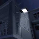 Luminária Poste Solar LED c/ Sensor - 7W IP65 - 6.500K - Gaya Ref 9665