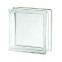 Bloco de Vidro Liso 19x19x8cm - Modelo Clear View Seves Glass Block Importado Incolor - Cst.Marcas
