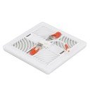 Painel Infinity LED Quadrado - 36W IP20 Bivolt - 3.000K - 22,5 x 22,5cm - Gaya Ref 1193