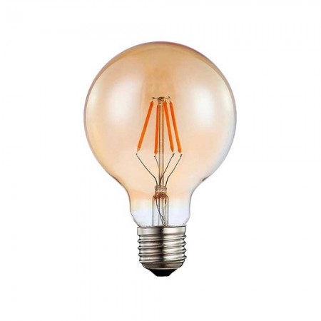 Lâmpada Filamento LED G95 - 4W IP20 Bivolt - 2.400K - Gaya Ref 9296