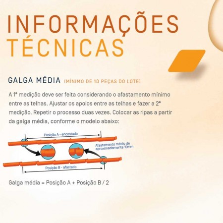 Telha Cerâmica Americana Resinada - 26,3x44,2cm - Premium Realeza Gold Barrobello