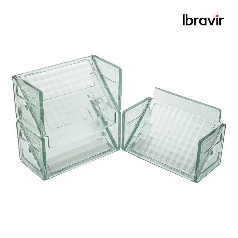 Cobogó de Vidro Rio B/A - 20x10x10cm Elemento Vazado Ibravir